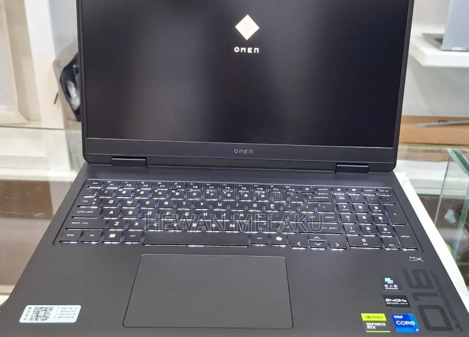 New Laptop HP Omen 16 16GB Intel Core i7 SSD 1T