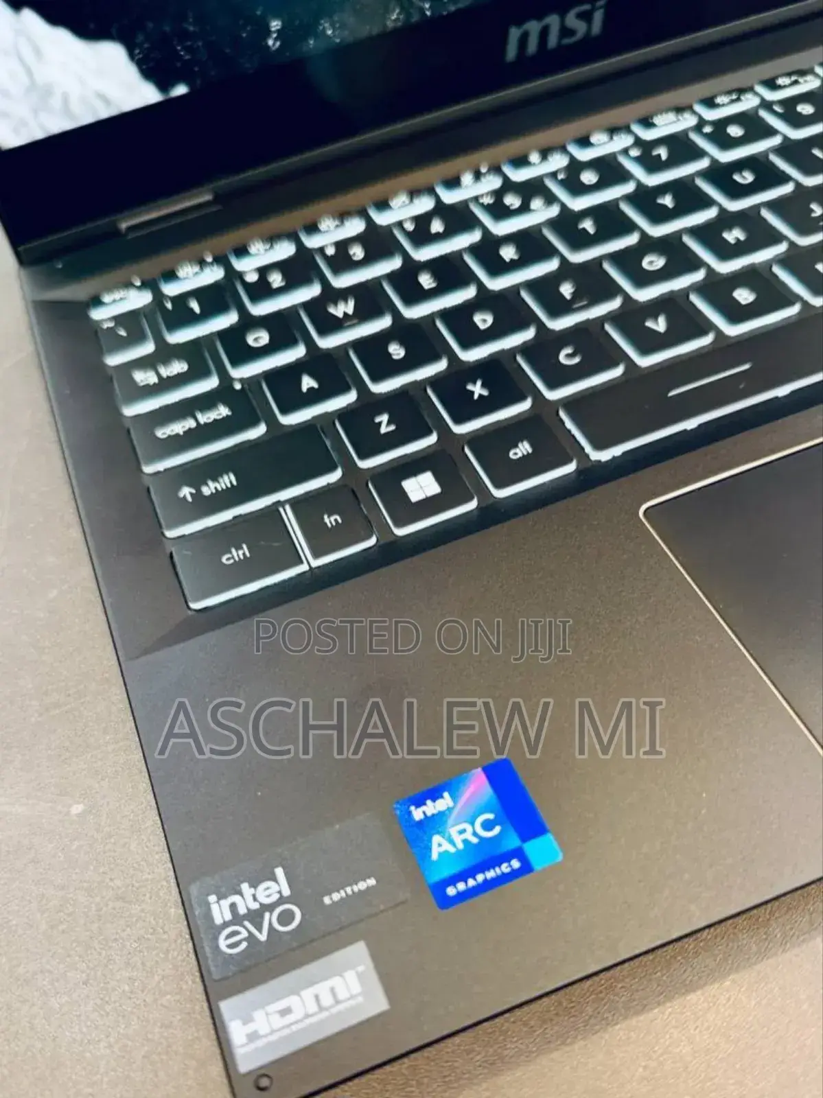 New Laptop MSI Summit E13 Flip Evo 16GB Intel Core Ultra 7 SSD 1T