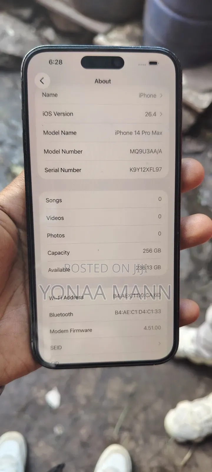 Apple iPhone 14 Pro Max 256 GB Black