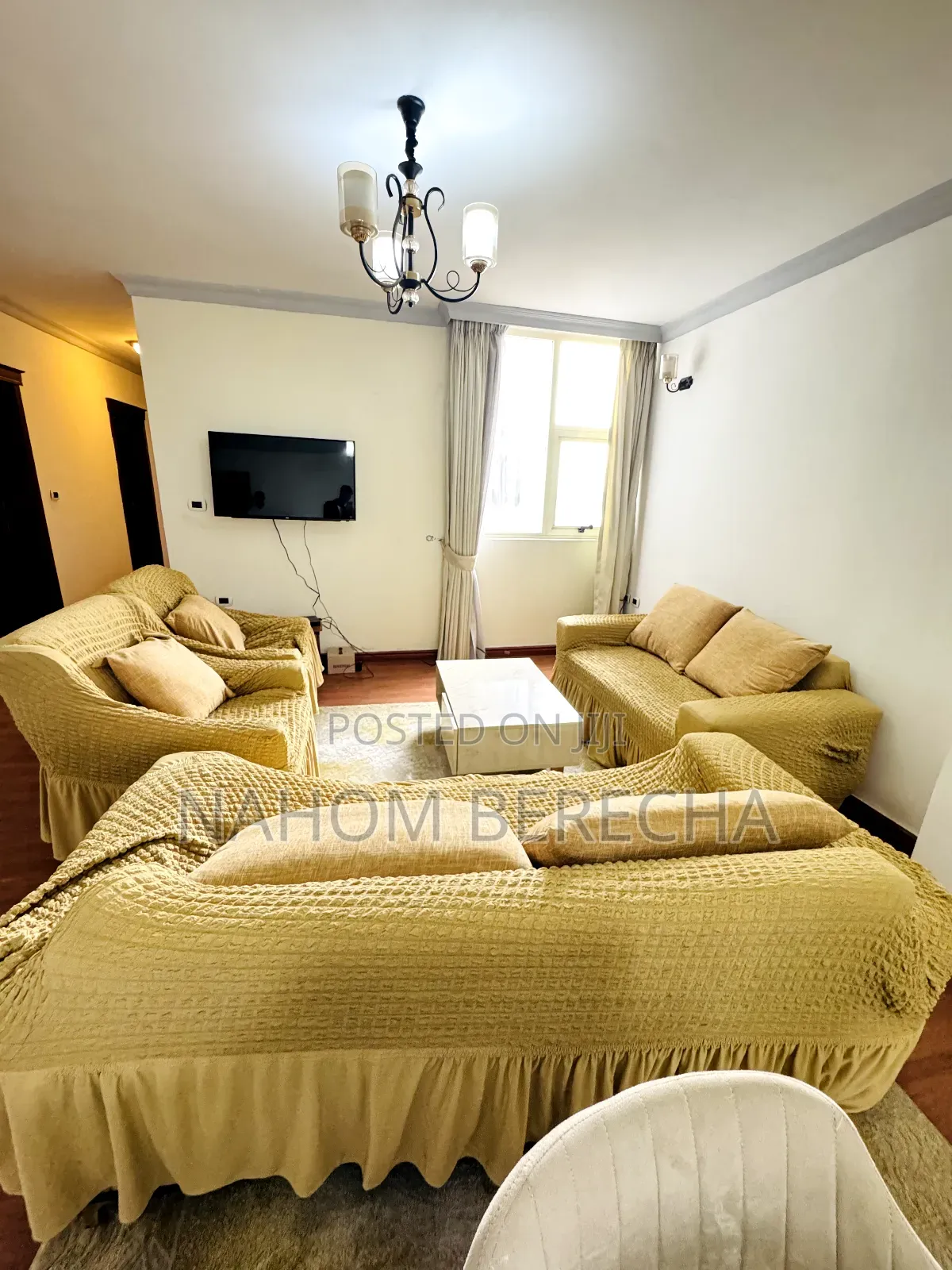 Furnished 3bdrm Apartment in Gebriel, Kirkos for rent