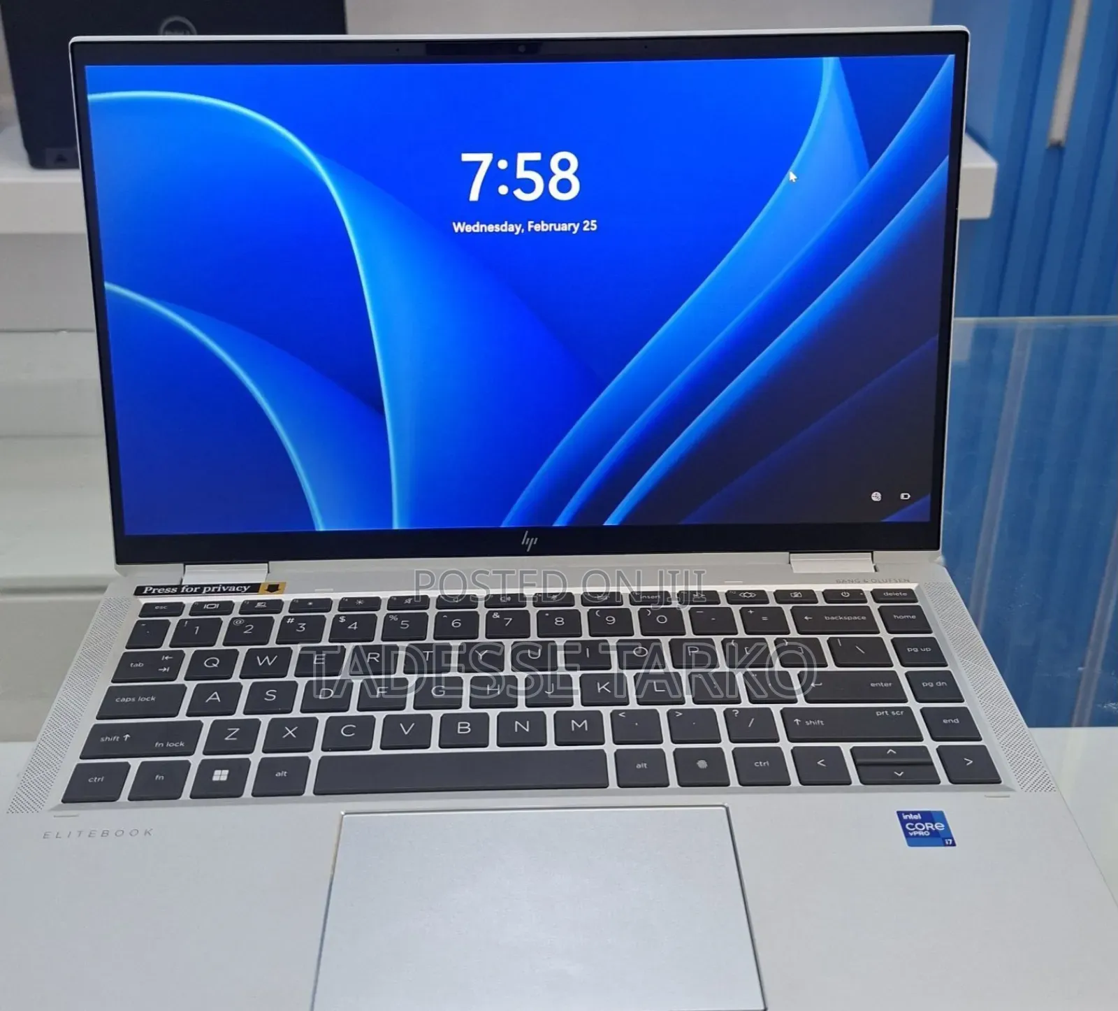 New Laptop HP EliteBook 1040 G8 32GB Intel Core i7 SSD 512GB