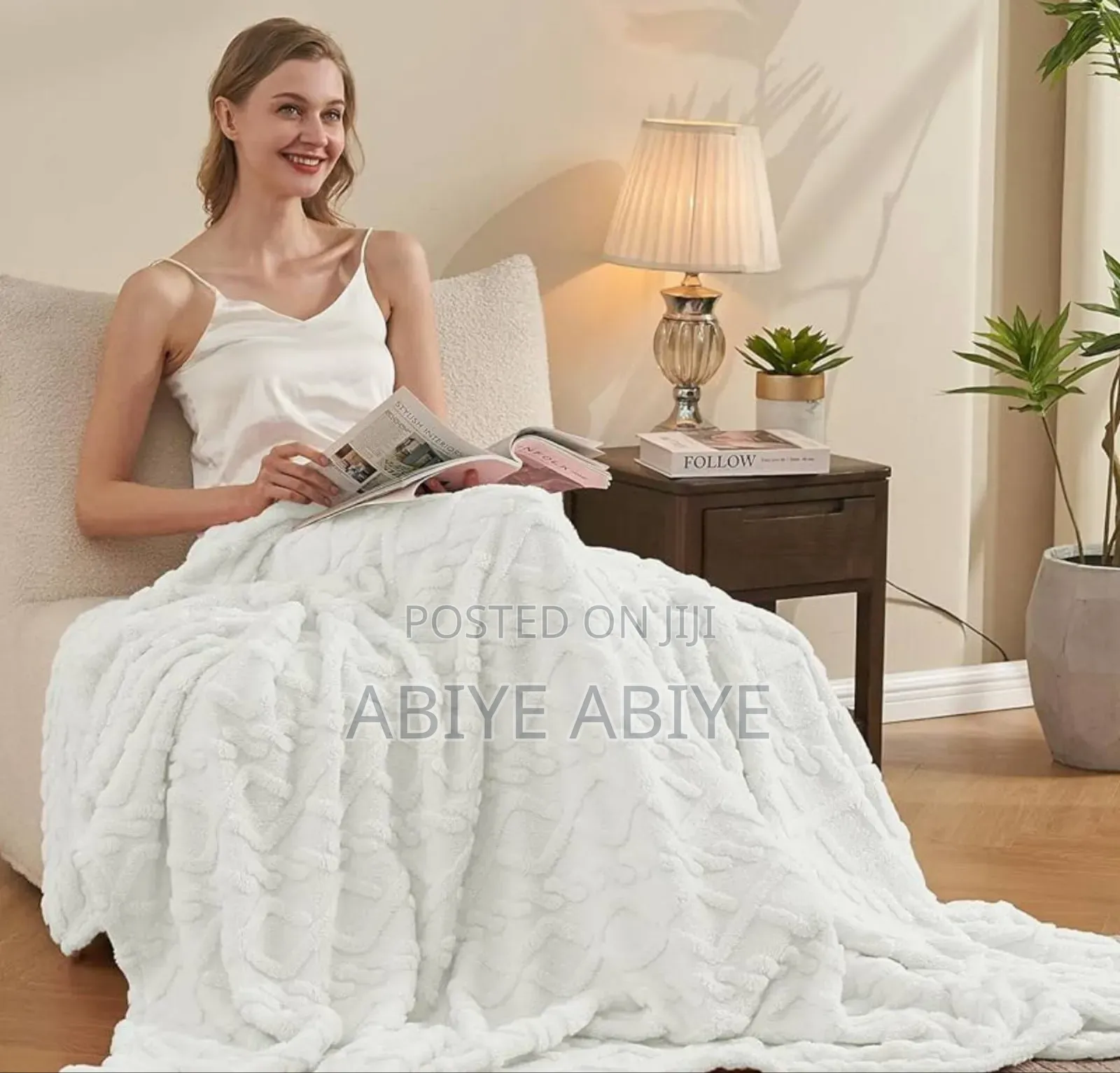 ነጭ የዱባይ ጋቢ ለምኔ / White Dubai Gabi Lemene