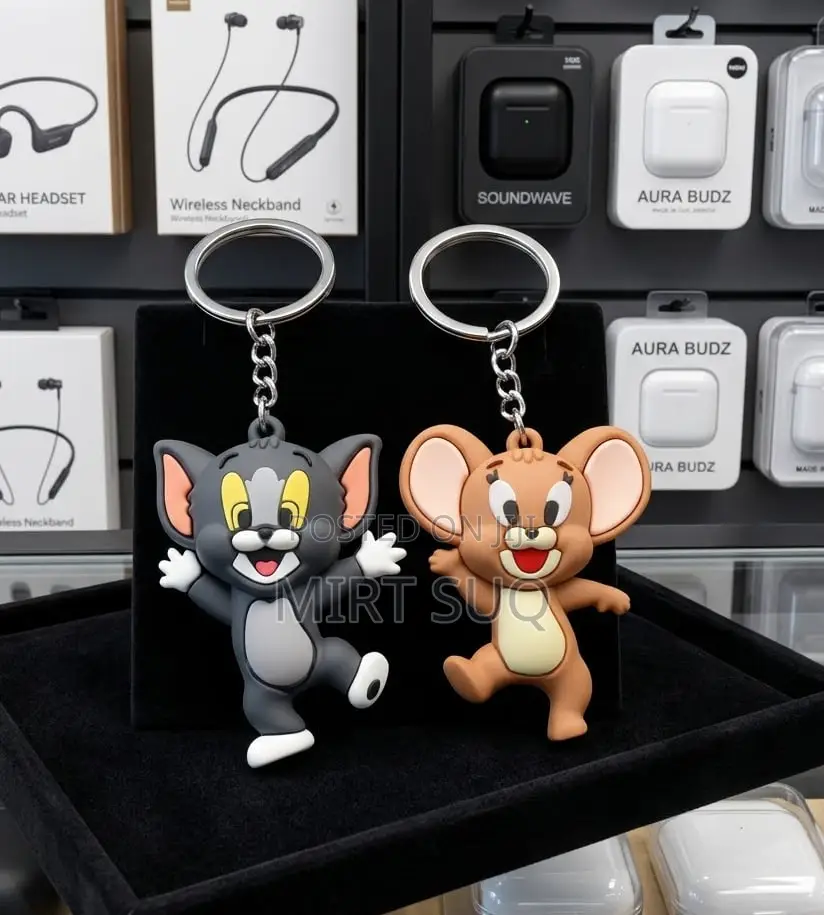 Tom and Jerry Keychain