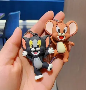 Tom and Jerry Keychain