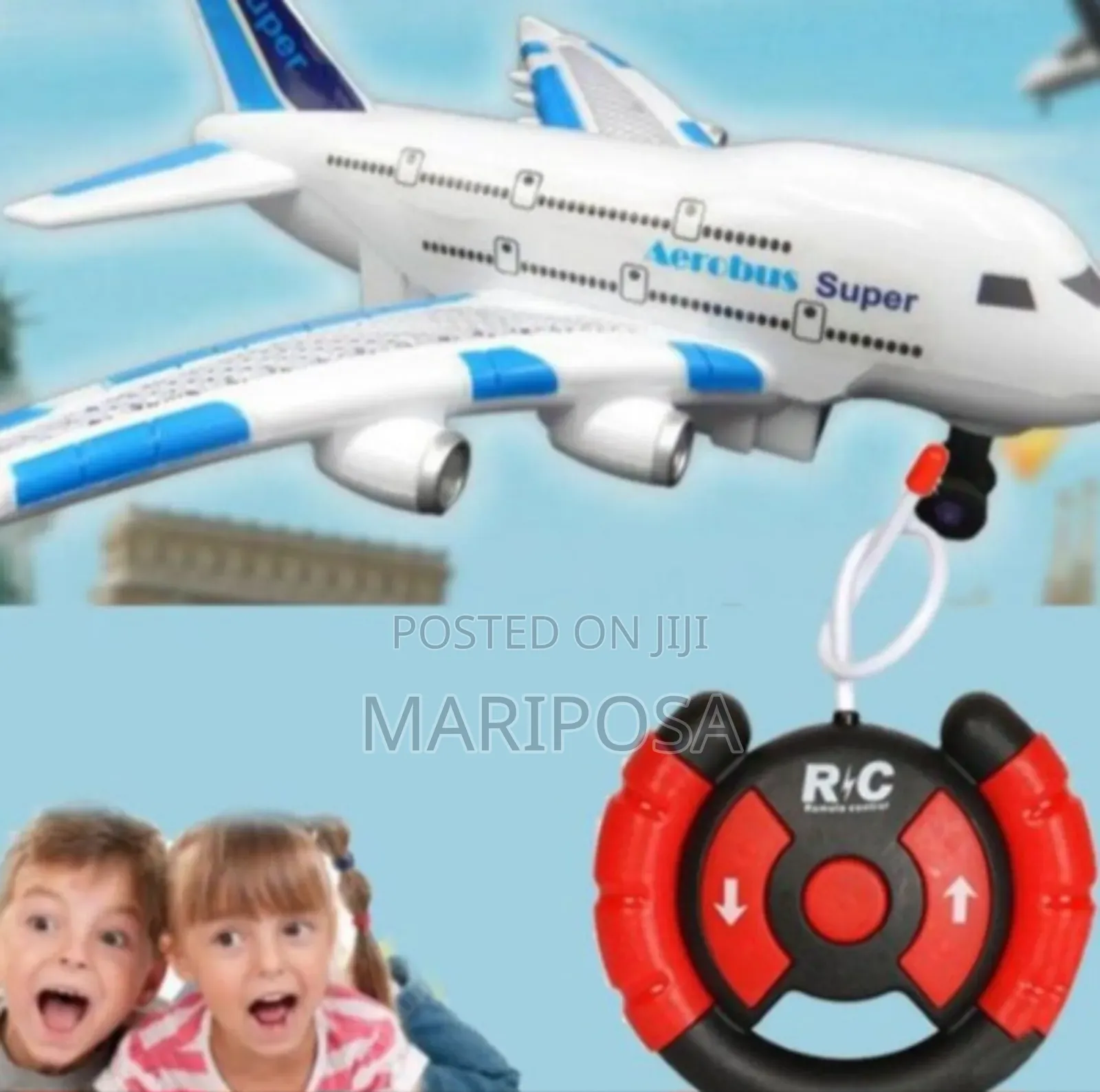 Bany Kids Remote Control Rc Aeroplane Toy