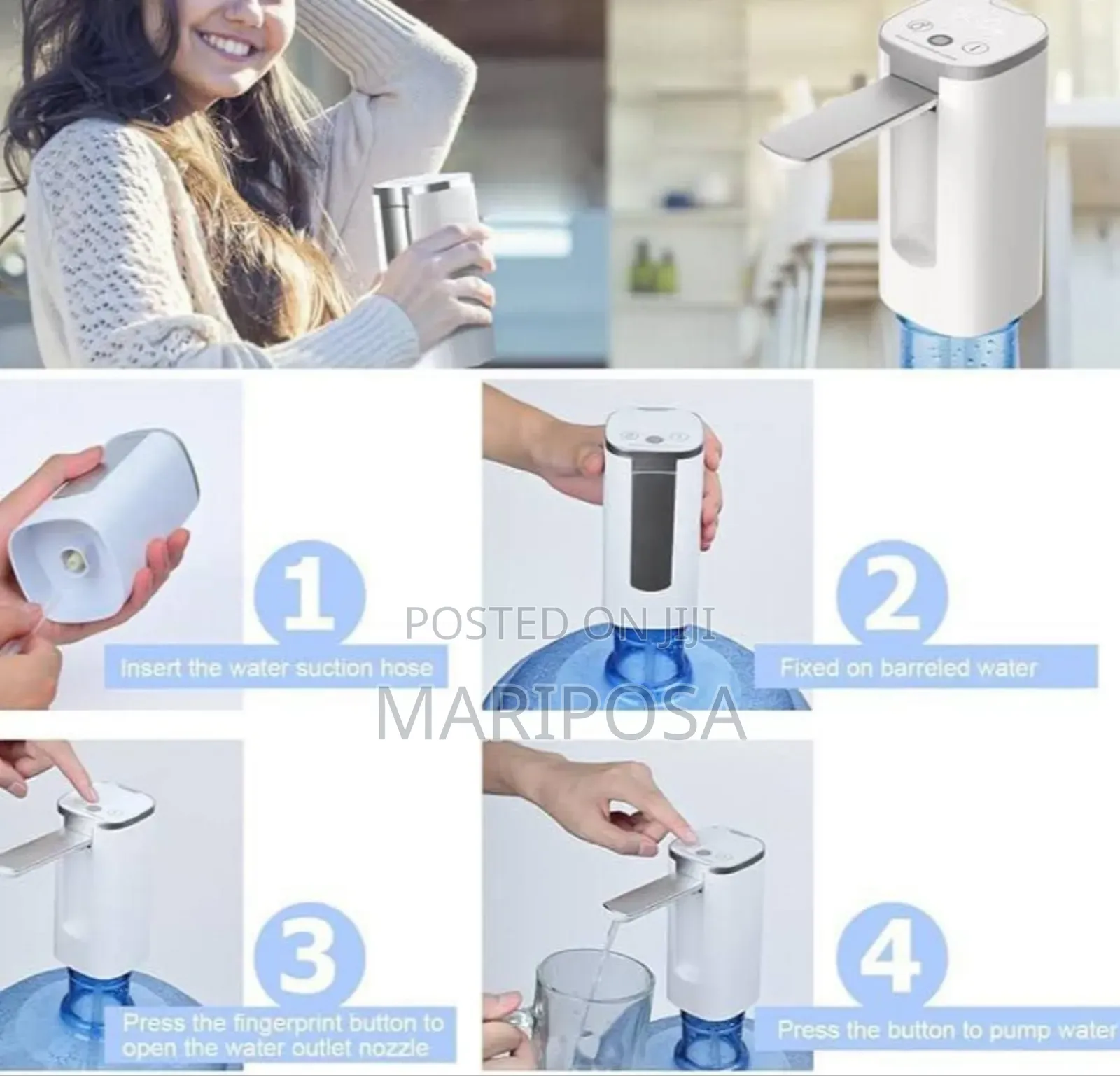 Folding Electric Water Pump