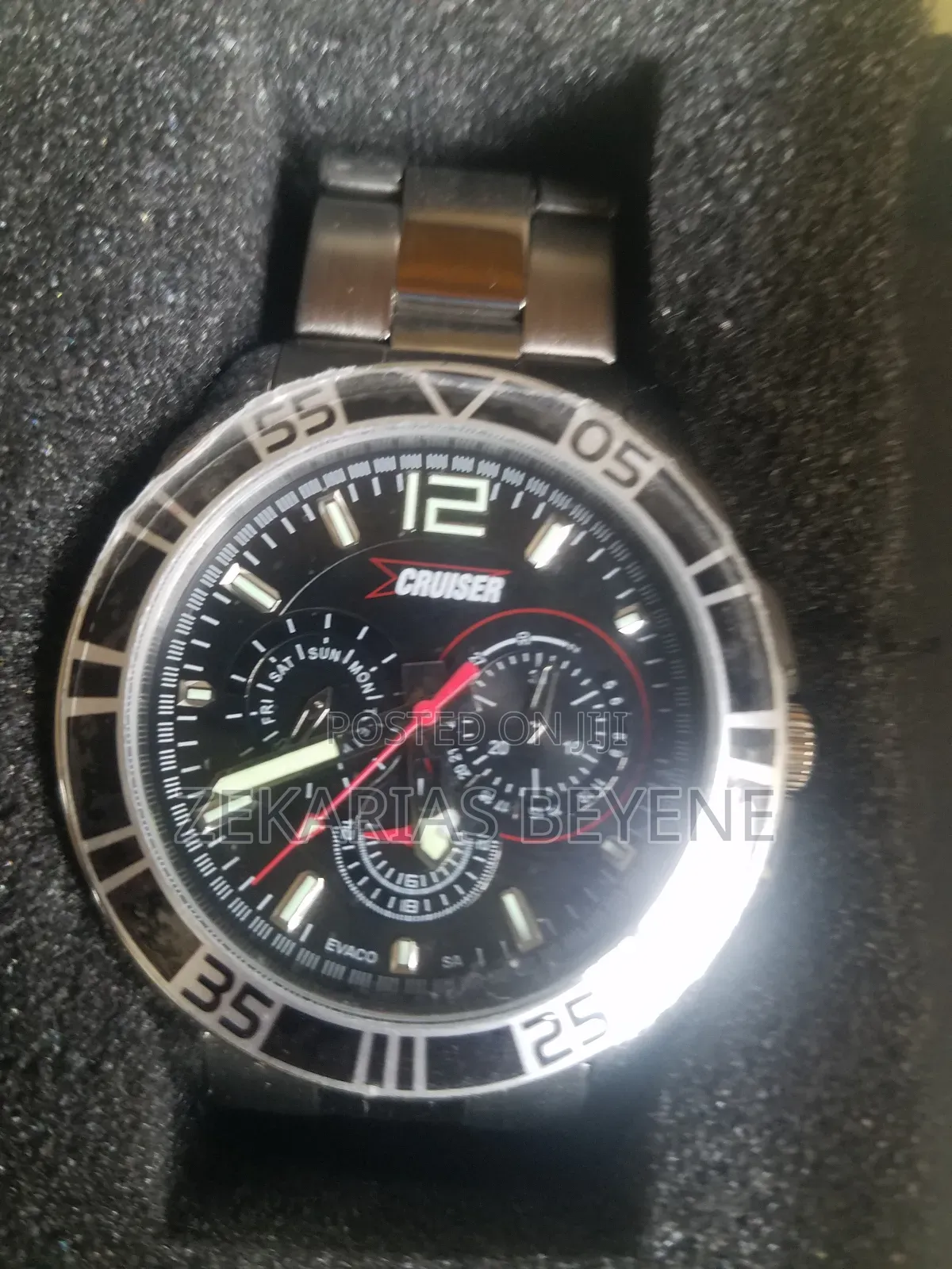 Fashion Cruiser Multi-Function Men's Watch - Stainless Steel