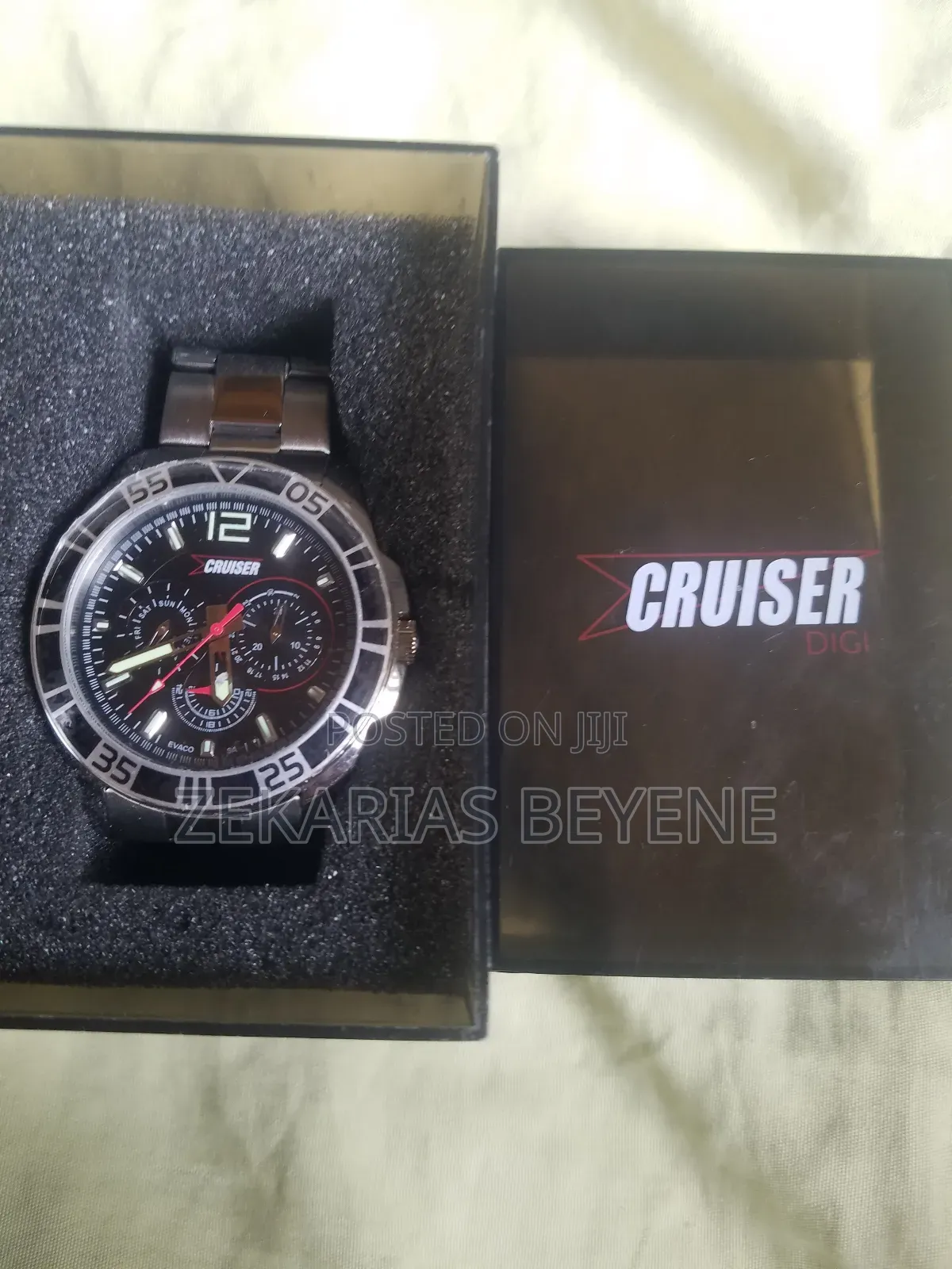 Fashion Cruiser Multi-Function Men's Watch - Stainless Steel