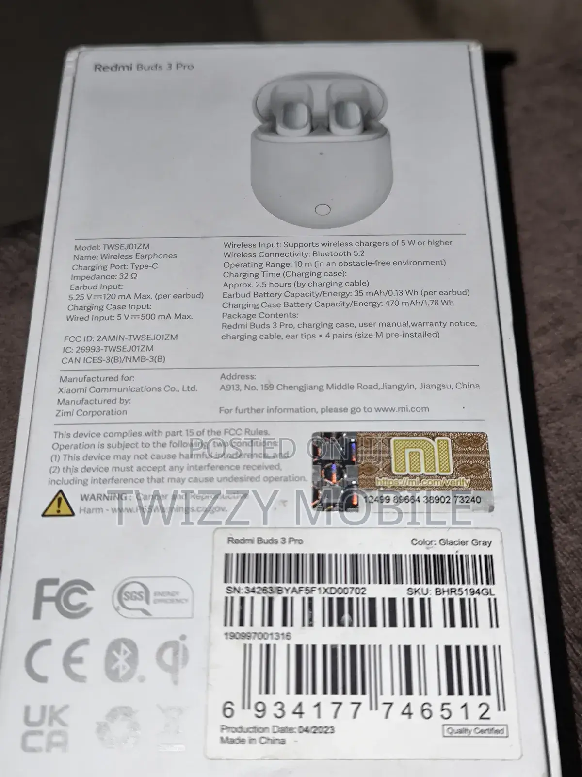 Xiaomi Redmi Buds 3 Pro