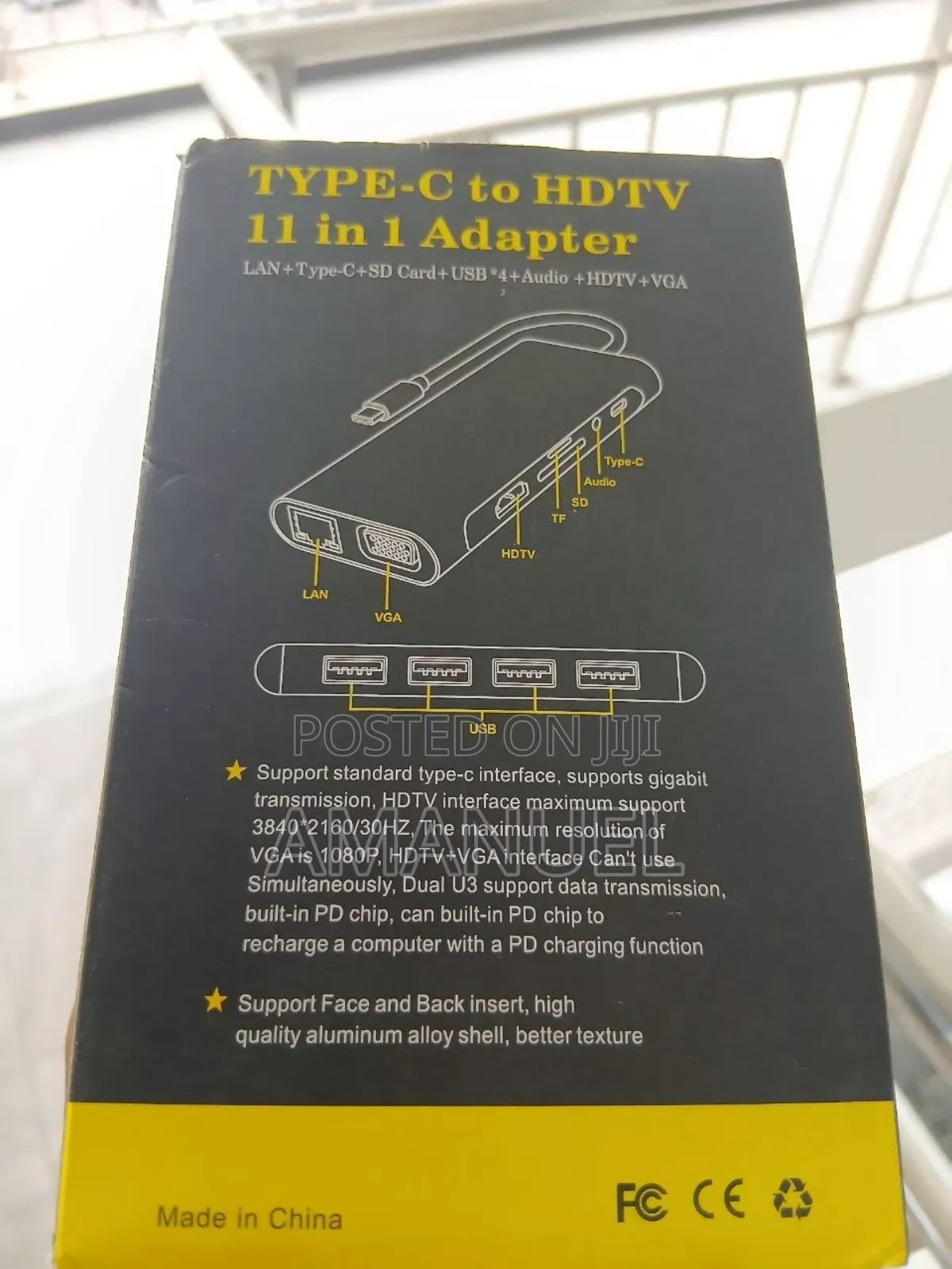 Type C in to HDTV 11 in 1