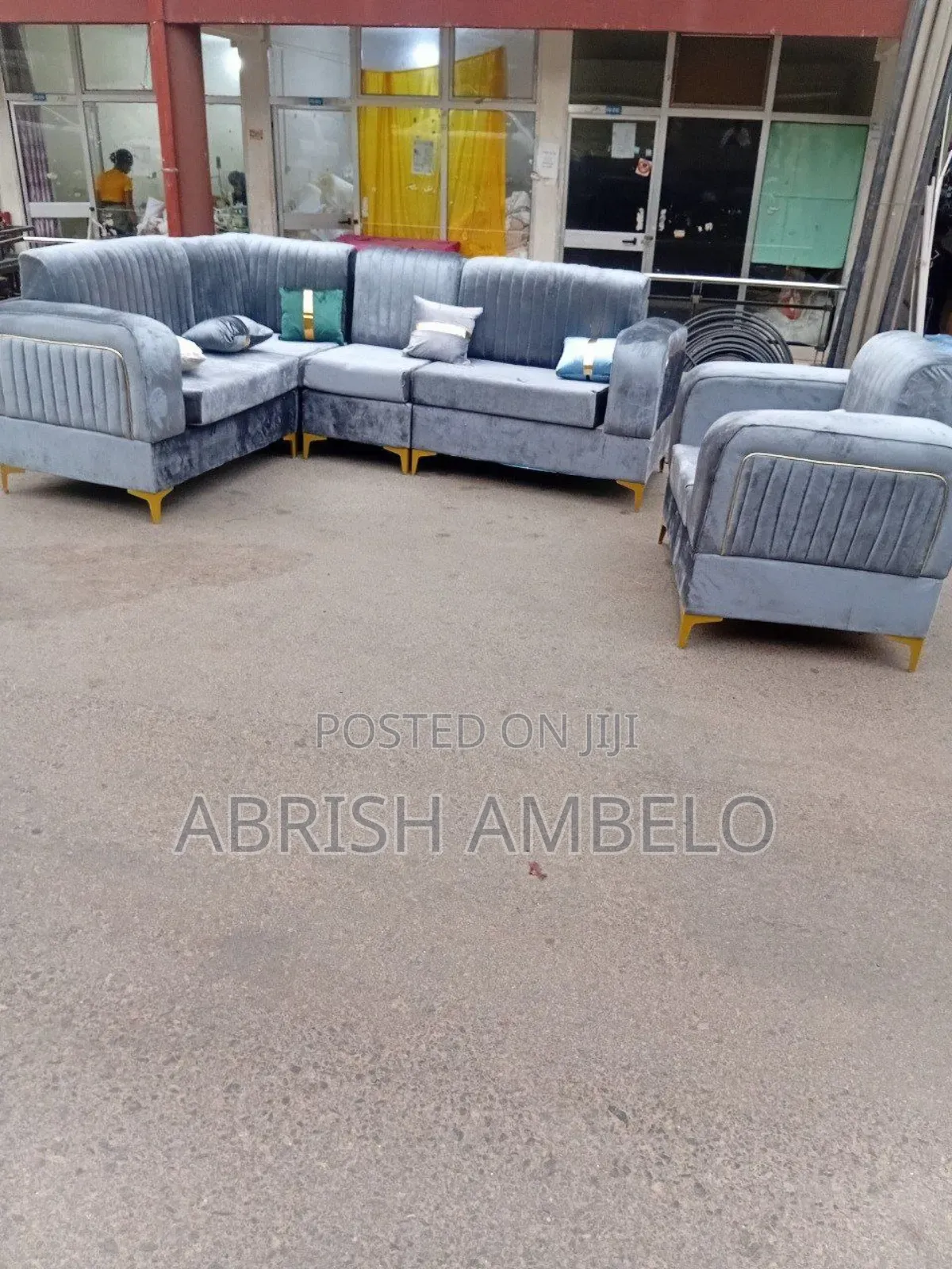 New Sofa Gray ግረ Color Aa Free Delivery