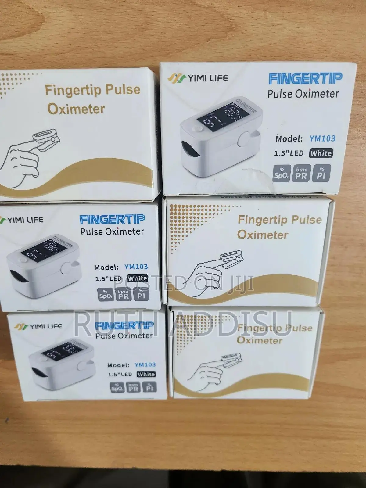 Pulse Oximeter Fingertip Pulse Oximeter Model Ym101packed
