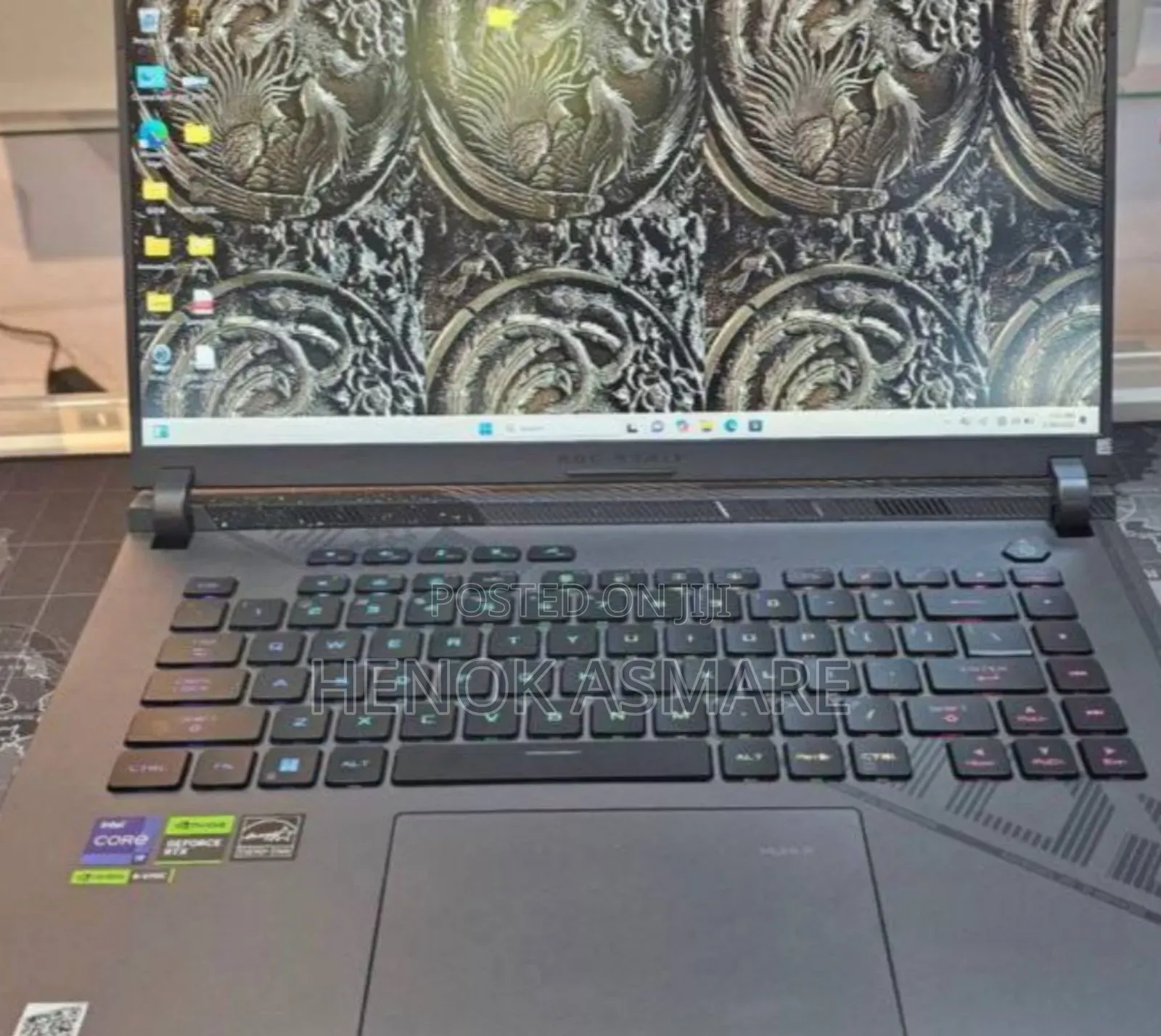 New Laptop Asus ROG Strix G15 16GB Intel Core i7 SSD 1T
