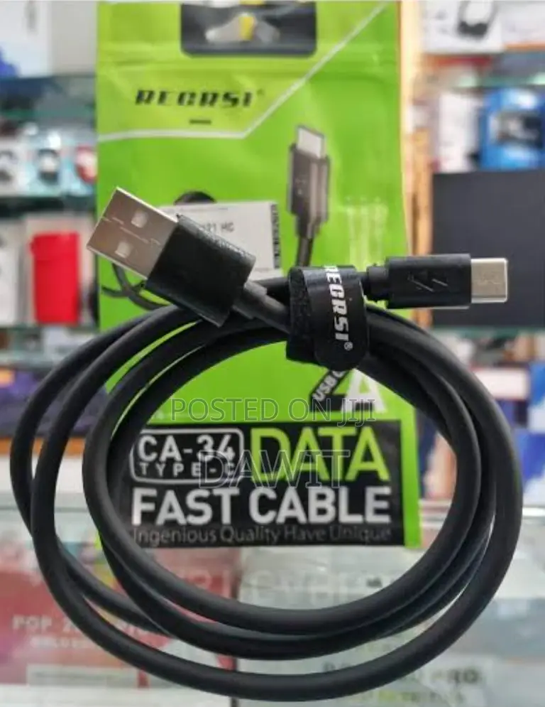 “Usb Type-C Fast Charging Cable (Ca-34) – Data Charging”