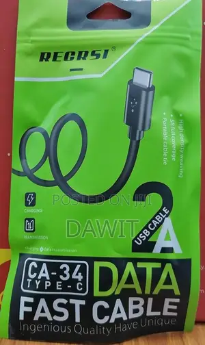 “Usb Type-C Fast Charging Cable (Ca-34) – Data Charging”