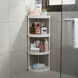 3-tier Triangular Corner Shelf ባለ 3 ደረጃ ተገጣጣሚ ሼልፍ
