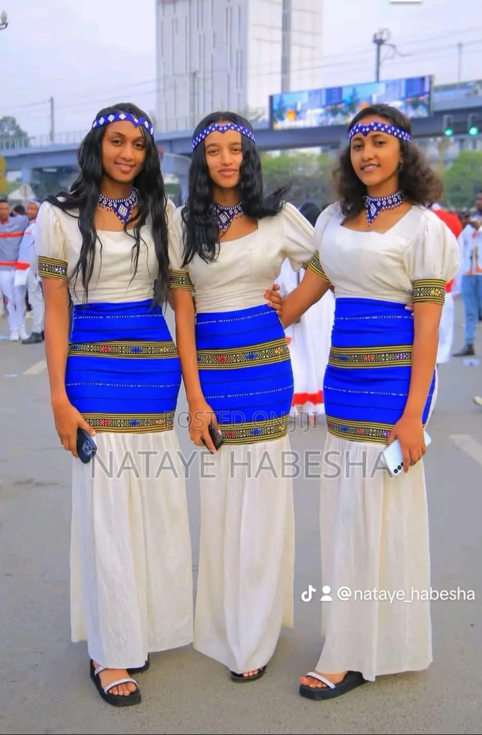 Habesha የሀበሻ ቀሚስ Kemis ሽፎን Chiffon የሐበሻ ልብስ የሀገር ባህል Yehabesha Libs