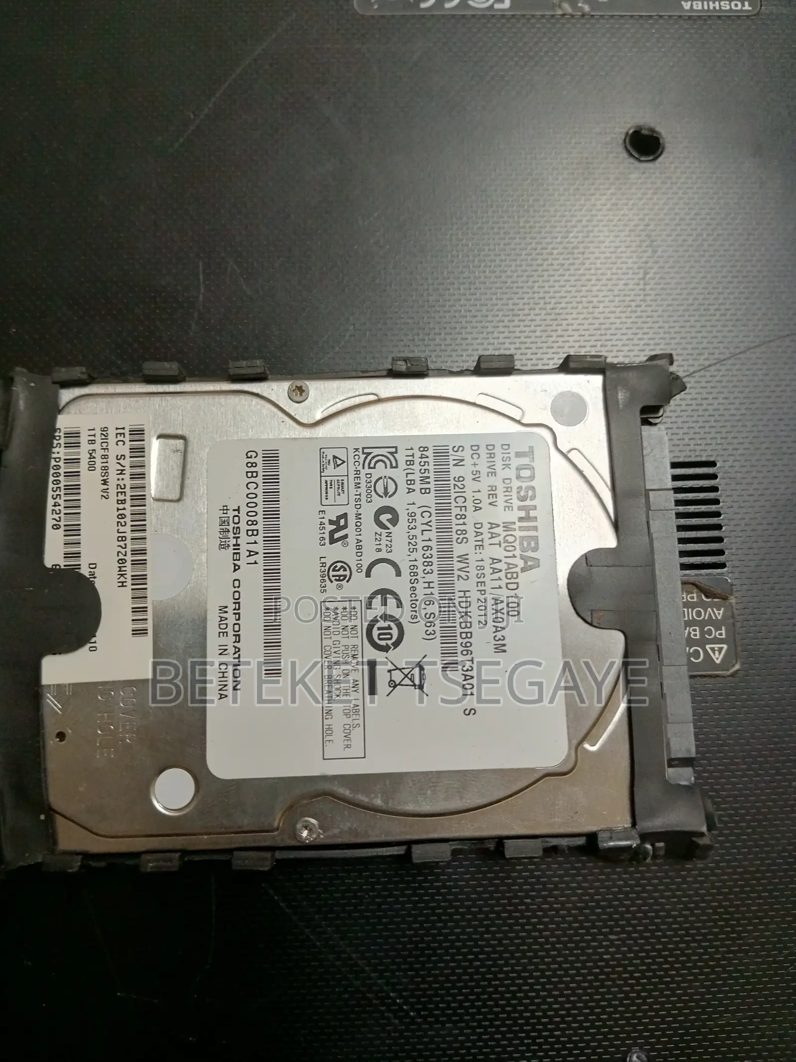 Laptop Toshiba Satellite C55 8gb Intel Core I5 HDD 1t