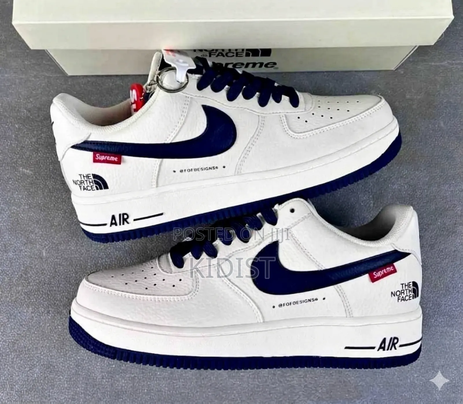 #Nike #Air_force 1 Low Premium “ North Face “