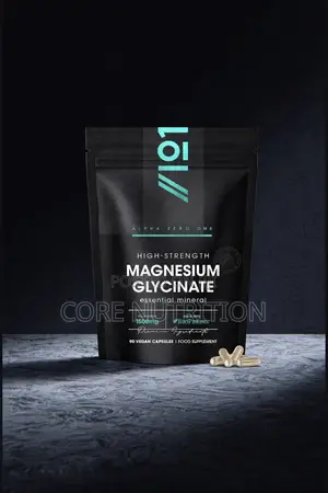 Magnesium Glycinate 1500mg ( 750mg Per Capsule) 90 Capsules