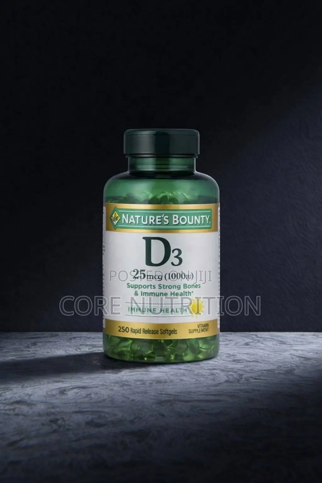 Vitamin D3 , 1000iu , 250 Softgels