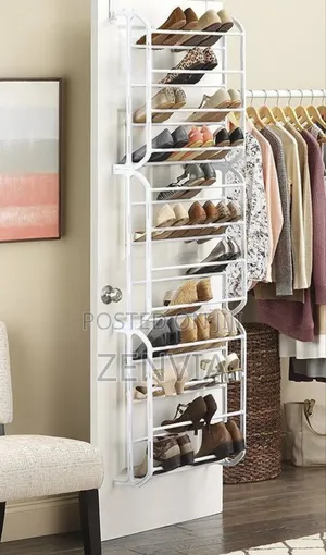 36 Pairs Over The Door Shoe Rack /🔴Free Delivery/