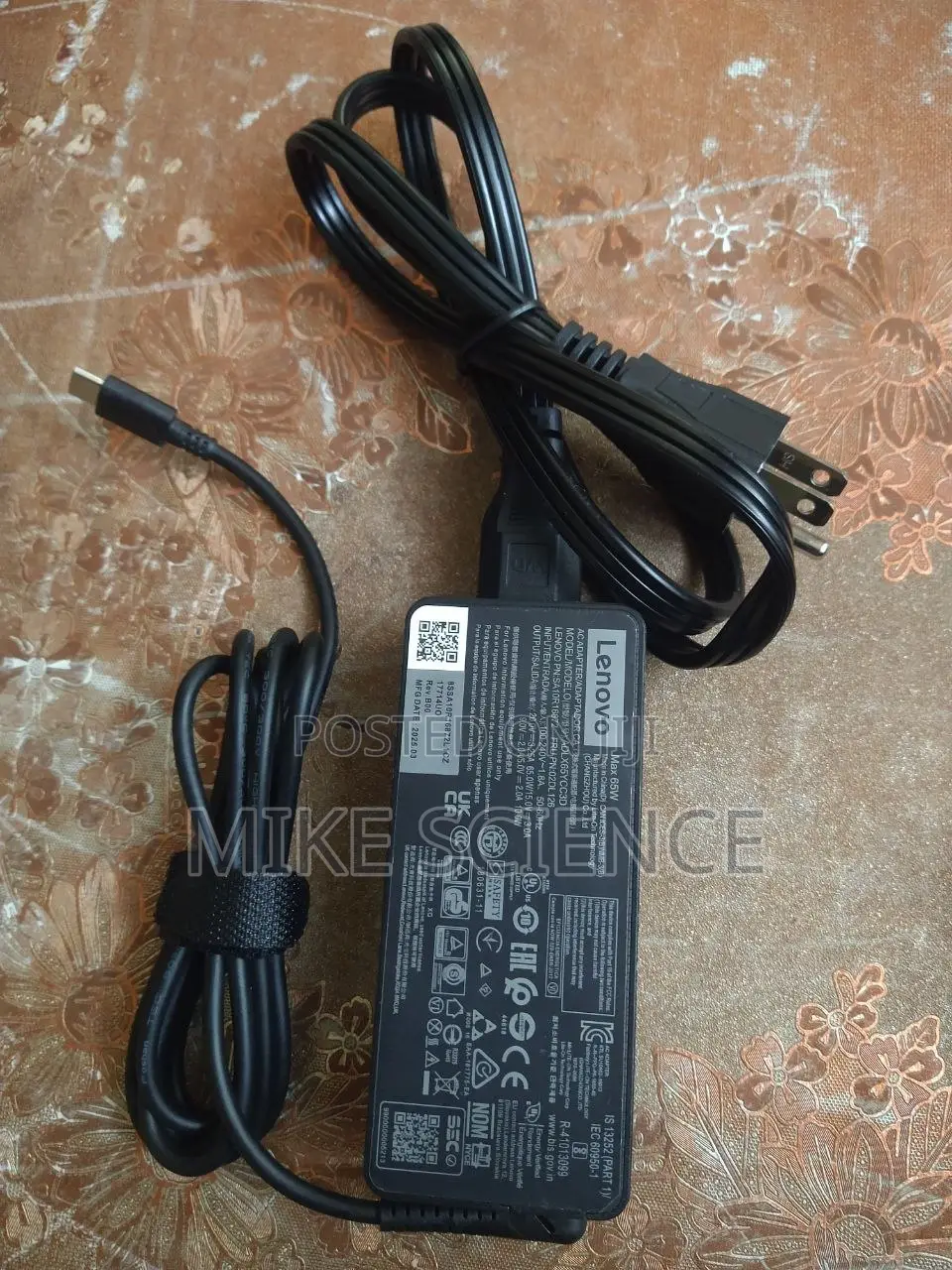 Original Lenovo Laptop Type C Charger