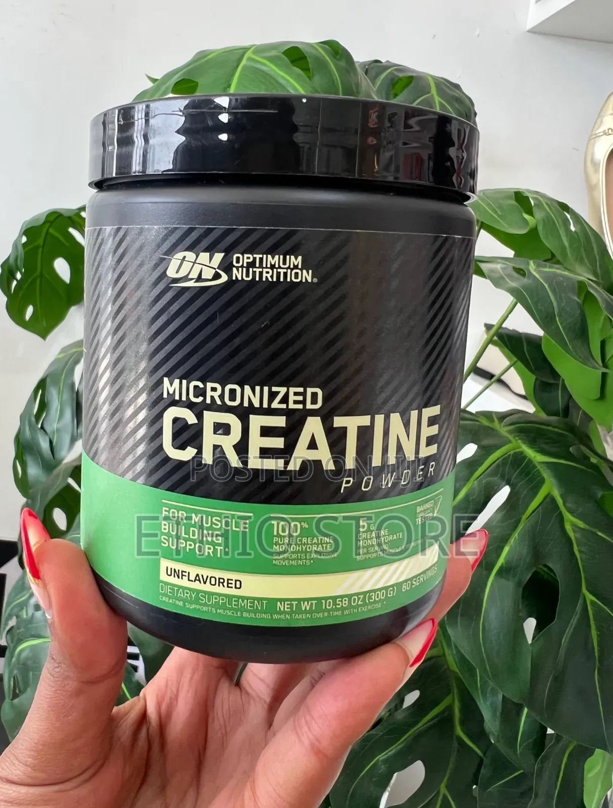 Creatine Micronized: 300g (60 Serving)