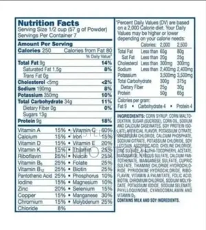 Ensure Original Nutrition Powder