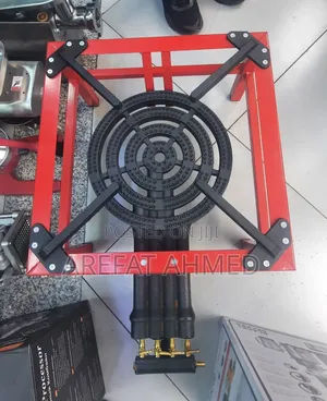 Heavy-Duty, 4-Ring Cast Iron Gas Burner