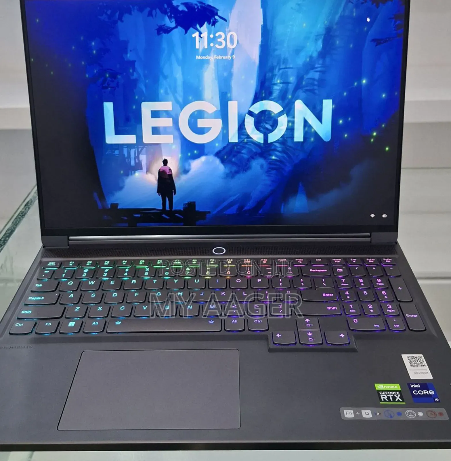 New Laptop Lenovo Legion 7 16GB Intel Core i9 SSD 1T