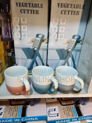Stoneware Coffee Tea Cups With Handle
