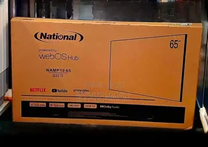 National 65” Smart Android Tv – Frameless | 2026 New Model