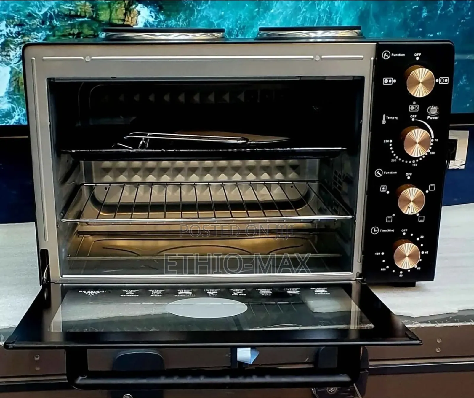 Lux Mini Oven 60l – Large Capacity | Powerful Baking