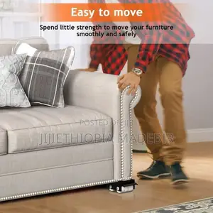 Adjustable Moving Roller Wheels Stand With Brake