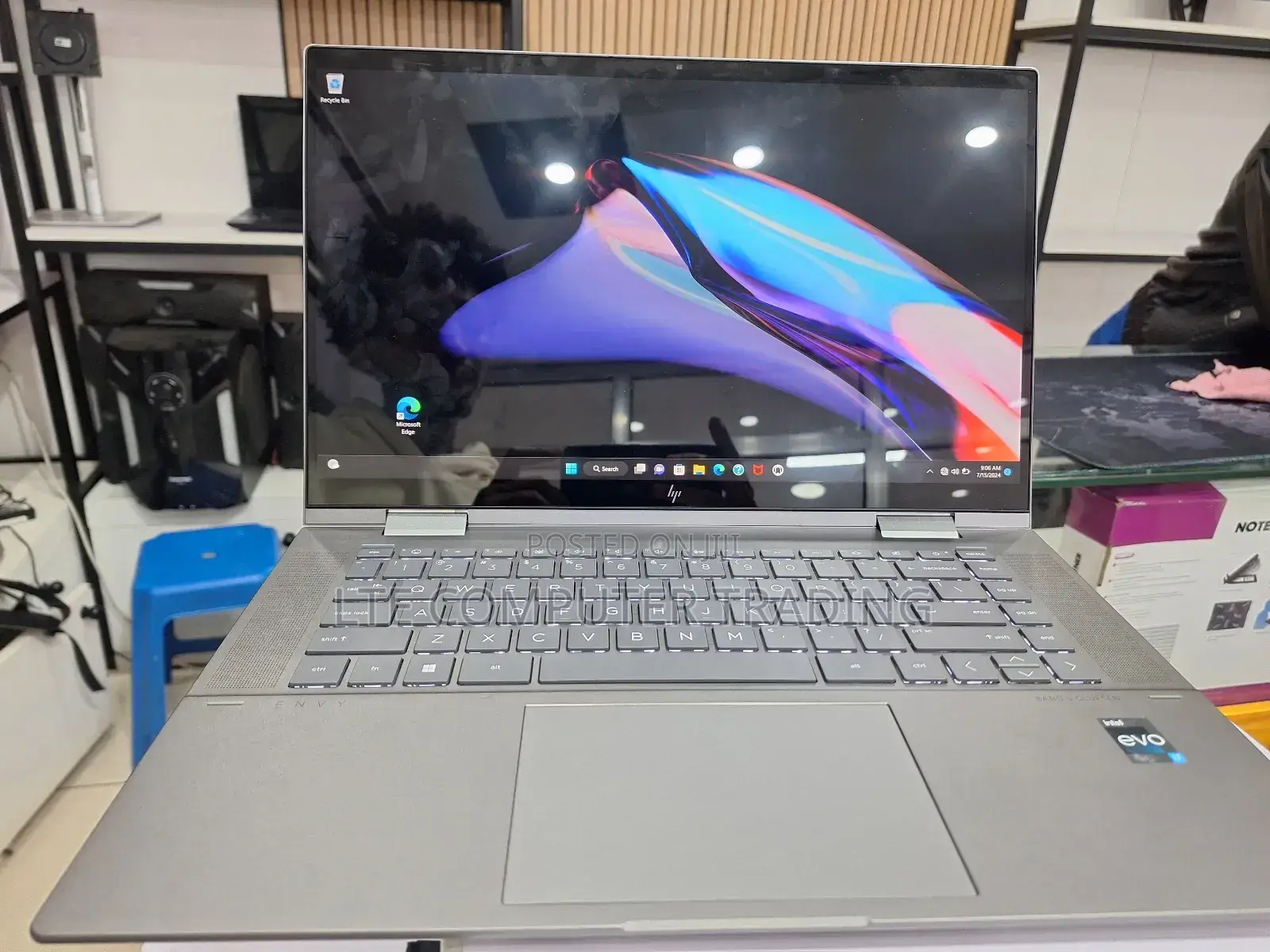 New Laptop HP Envy X360 16GB Intel Core i7 SSD 1T