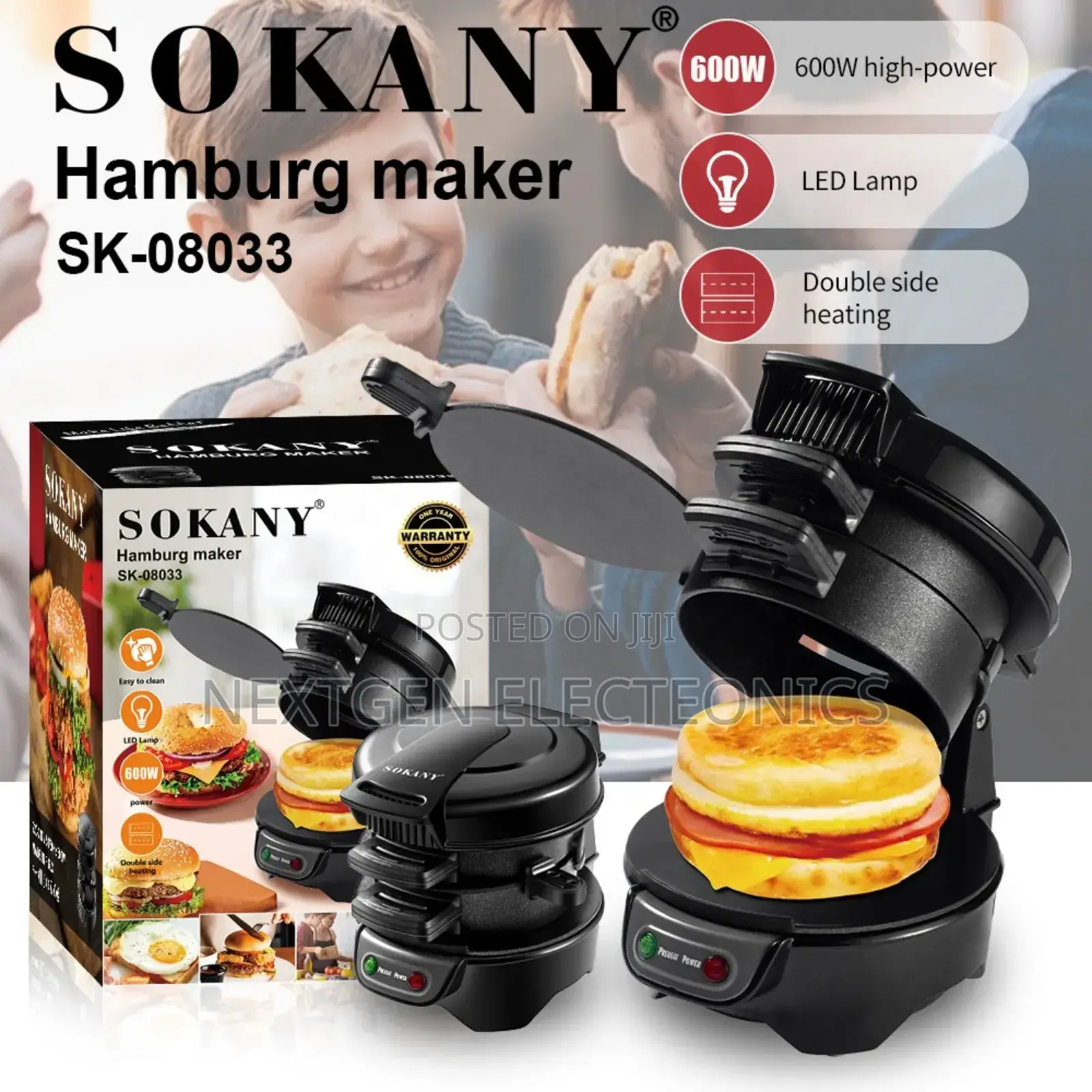 Sokany Humburger Maker