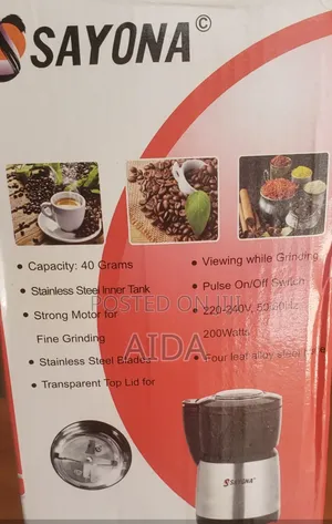 Sayona Coffee Grinder