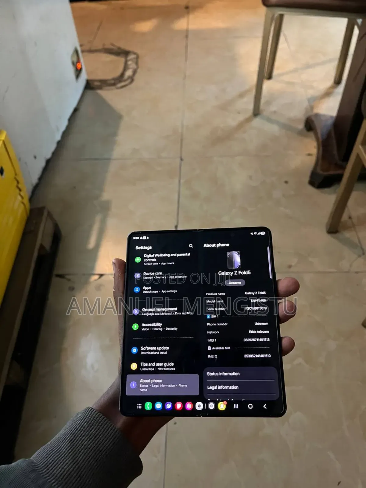 Samsung Galaxy Z Fold 5 512 GB Black