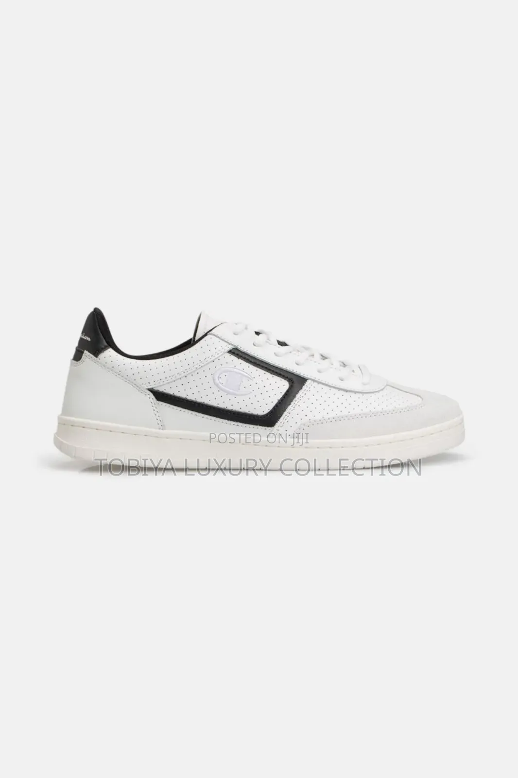 Champion White Leather Sneakers