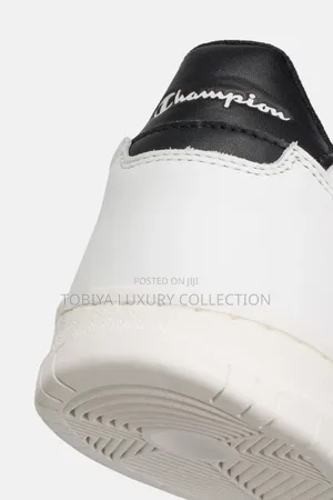 Champion White Leather Sneakers