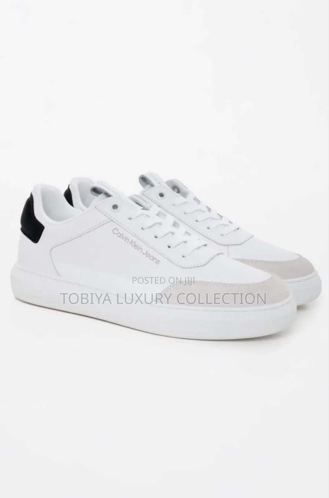 Calvin Klein Leather Sneakers 'Sancho' Multicoloured