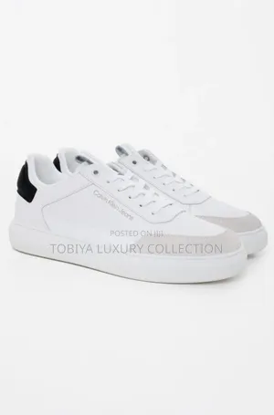 Calvin Klein Leather Sneakers 'Sancho' Multicoloured