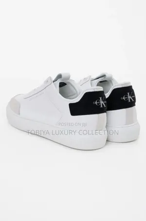 Calvin Klein Leather Sneakers 'Sancho' Multicoloured