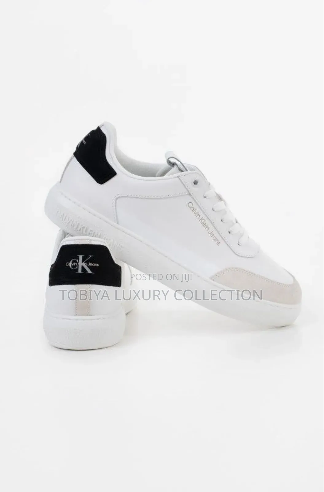 Calvin Klein Leather Sneakers 'Sancho' Multicoloured