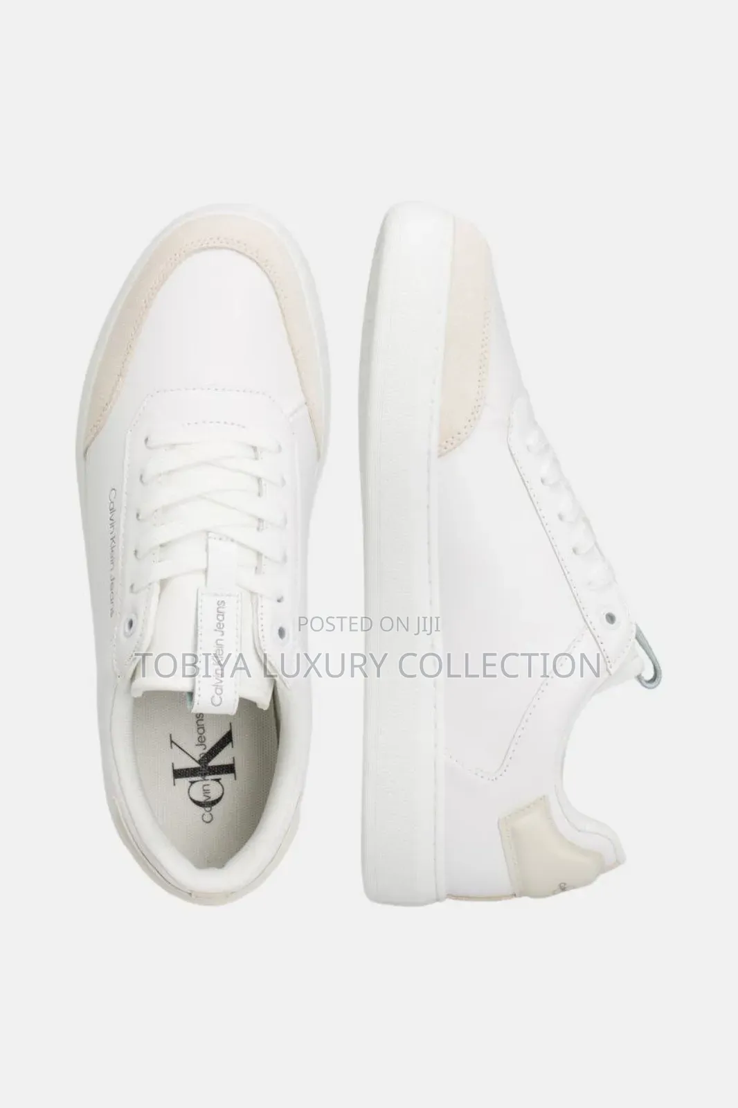 Calvin Klein Leather Sneakers 'Sancho' Multicoloured