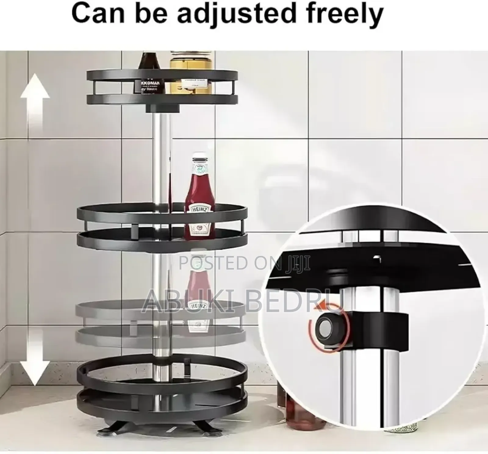 Rotating Kitchen Rack