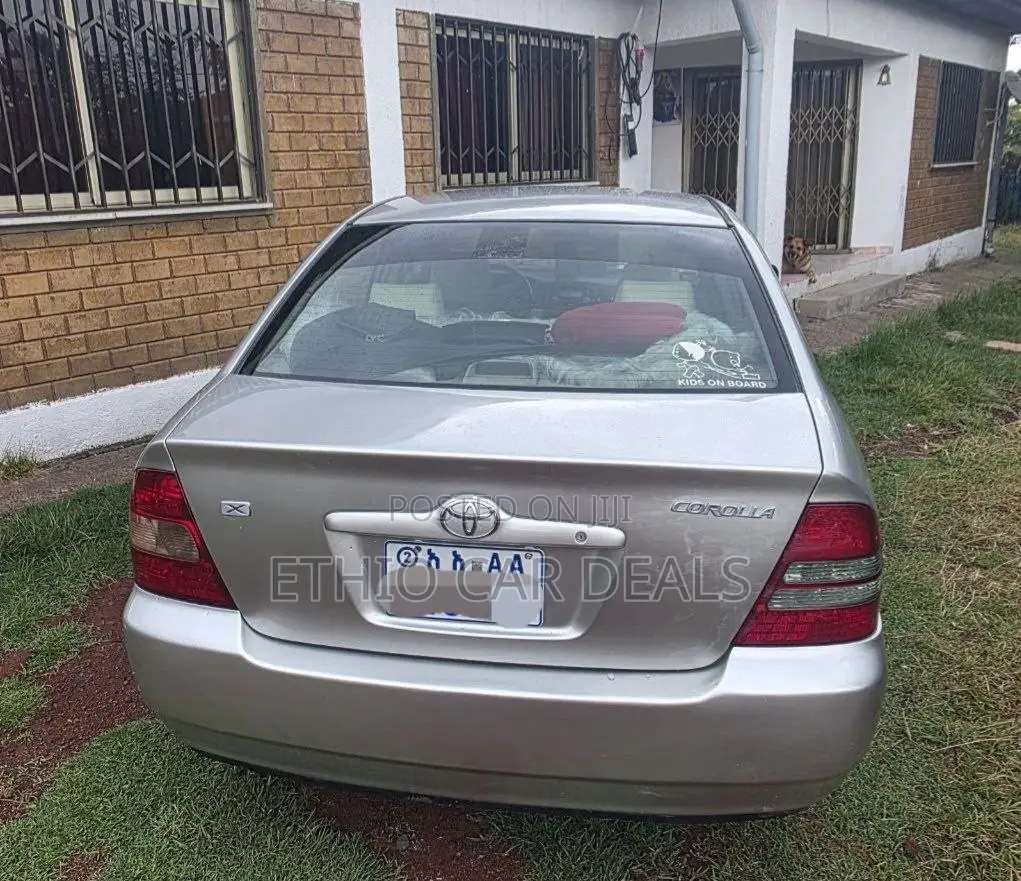 Toyota Corolla 2003 Silver