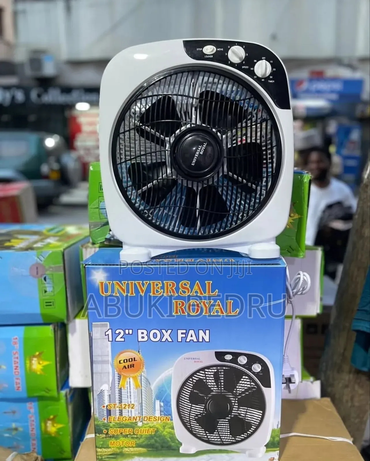 Universal Royal Box Fan