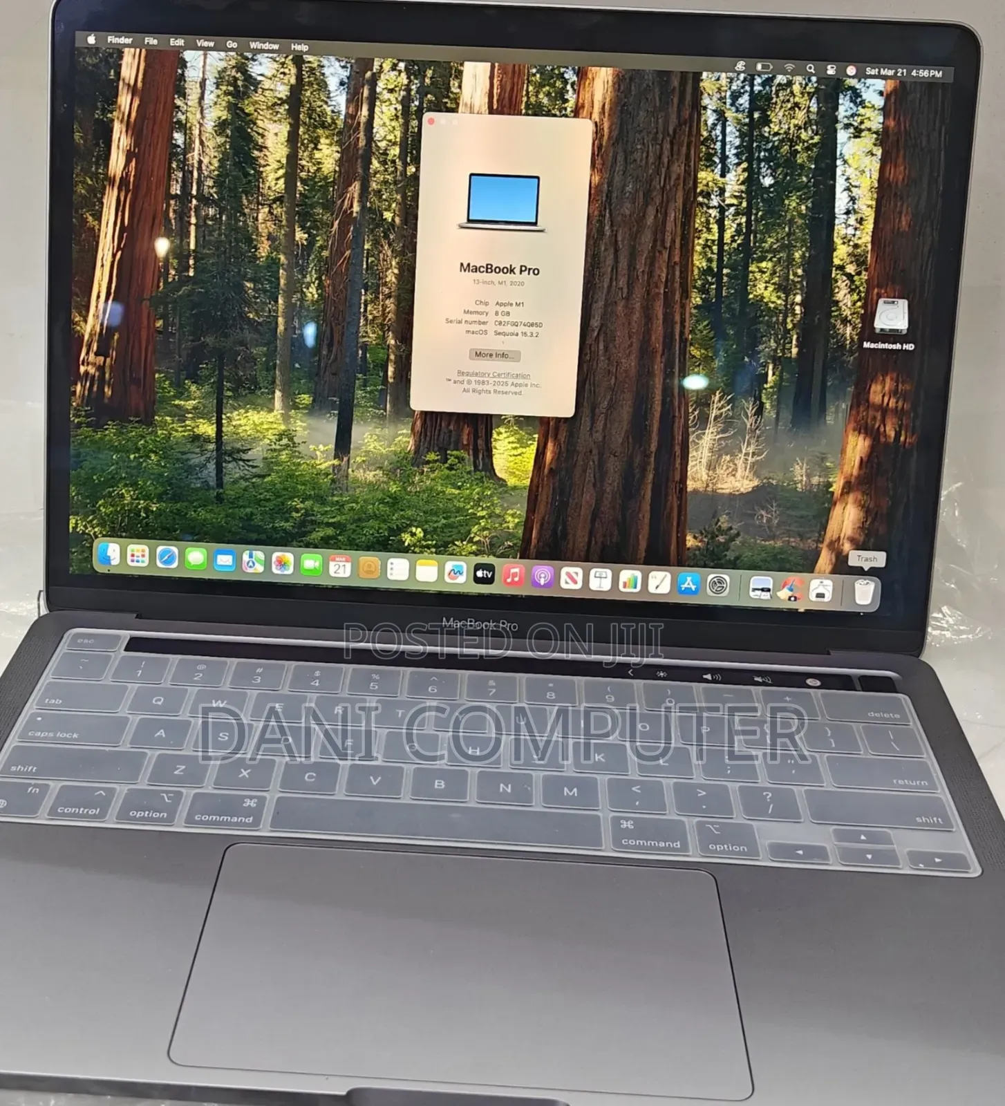 New Laptop Apple MacBook Pro M1 8GB Apple M1 Pro SSD 256GB